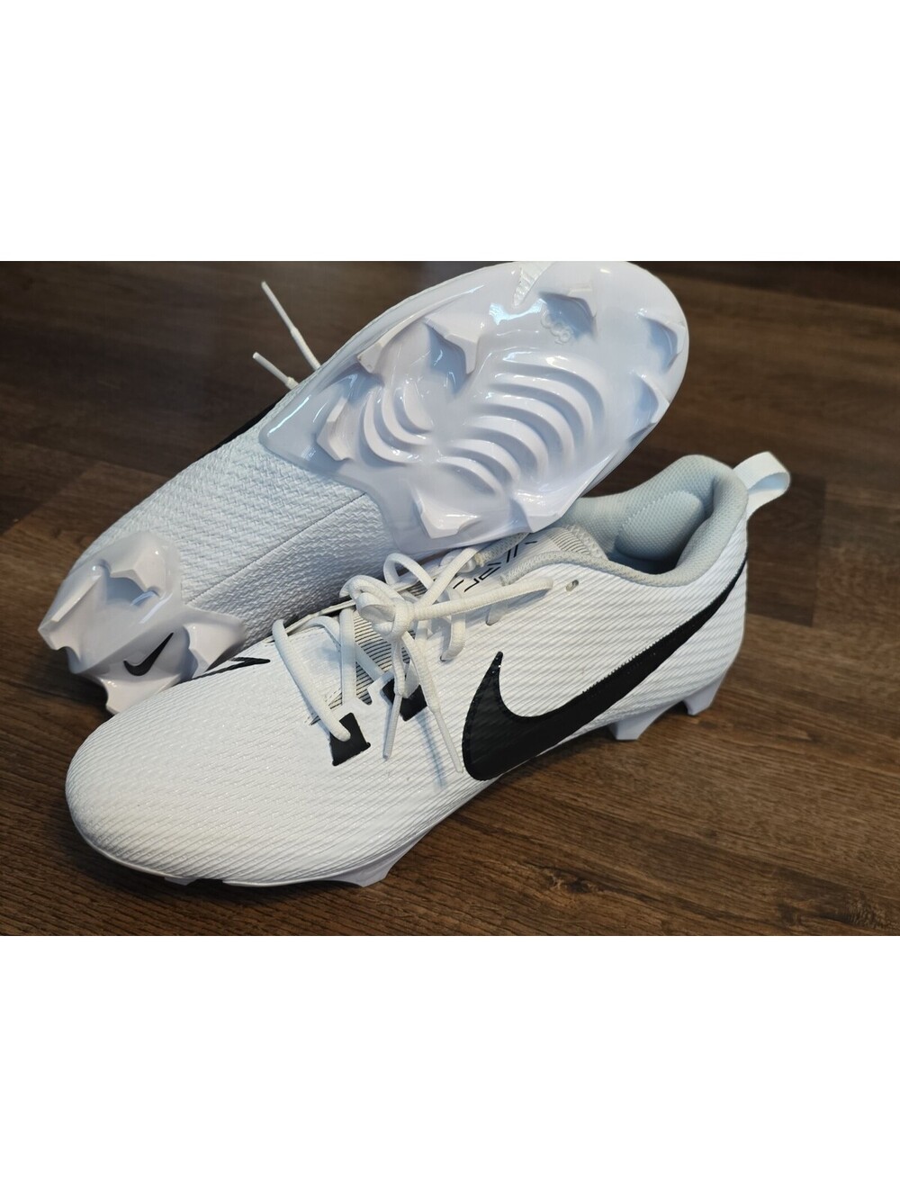 Nike Men’s 14 VAPOR EDGE SPEED 360 2 TB Football Cleats White/Black FN7764-100